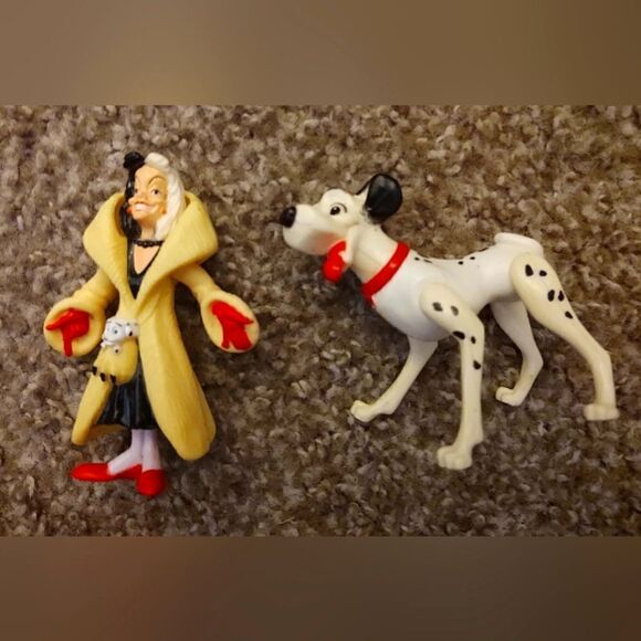 McDonald's Vintage 101 Dalmatians Figures, PRE-OWNED - Picture 1 of 2